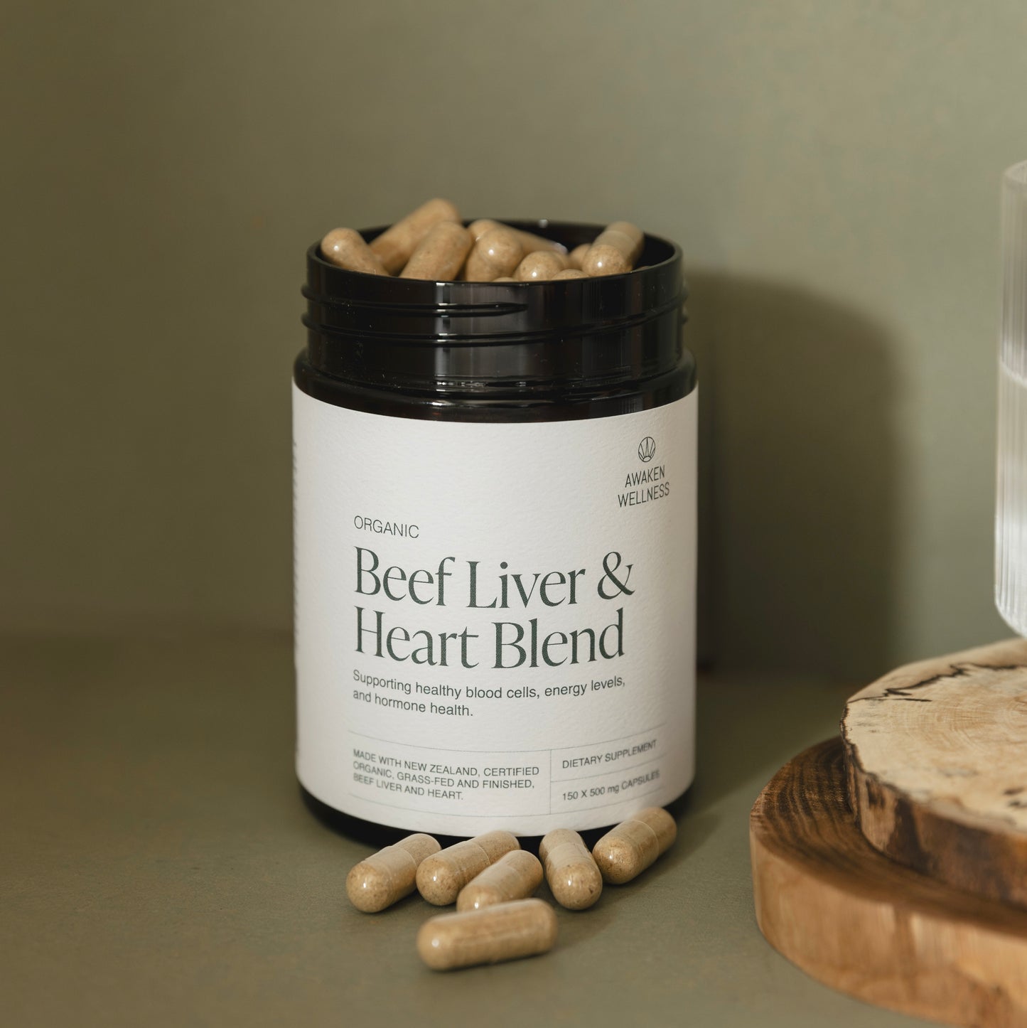 Beef Liver and Heart Blend | Awaken Wellness