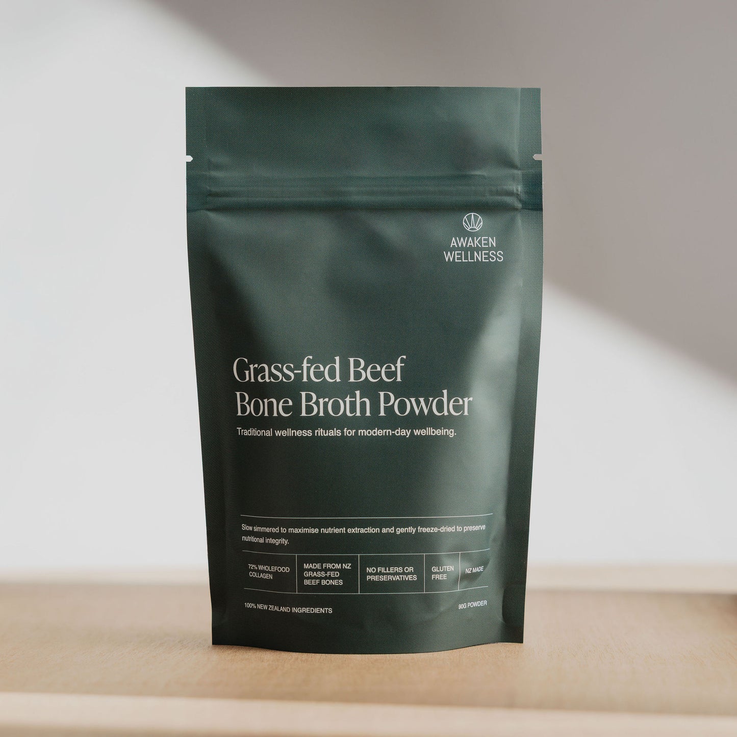 NZ Grass Fed Beef Broth Powder